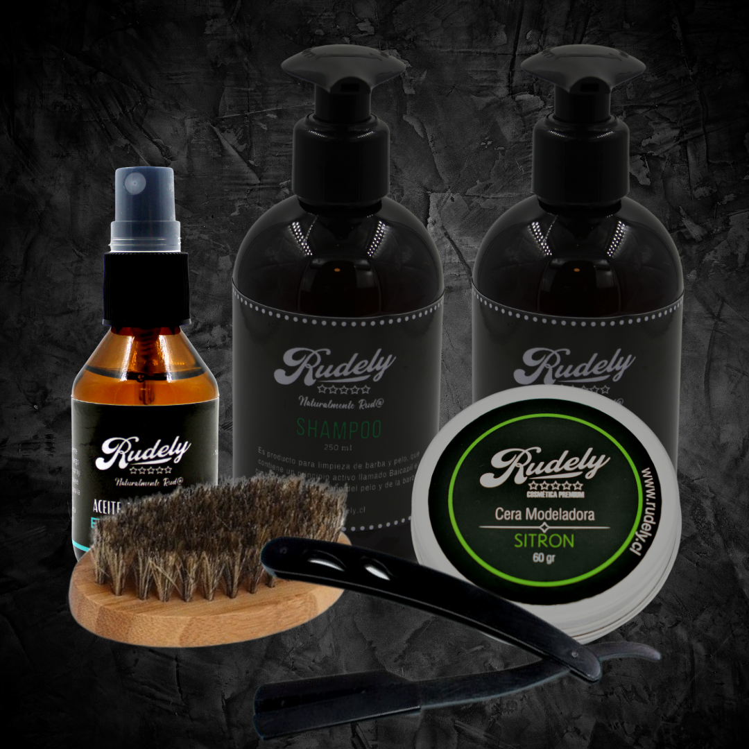 Kit Premium de Cuidado de Barba