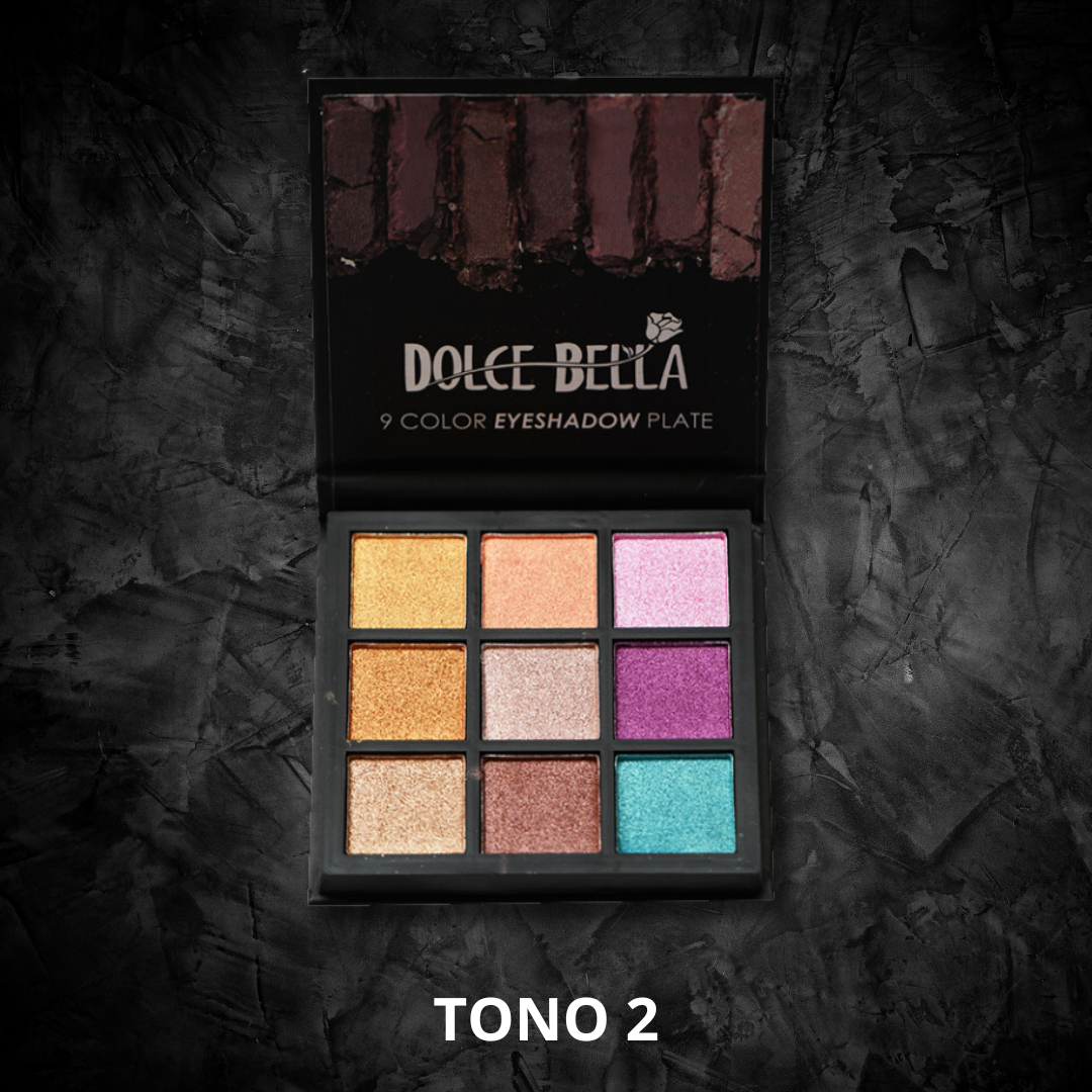 Sombra paleta de 9 Colores Tono #2